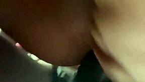 bbw ebony bodybuilder moans in pov doggystyle with huge dildo toy play