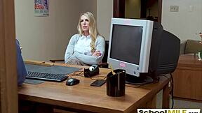 joslyn jane gets close with stepson's principal to keep him from getting expelled