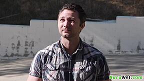 i give brad sterling a fully naked sensual nuru massage as xxlayna marie