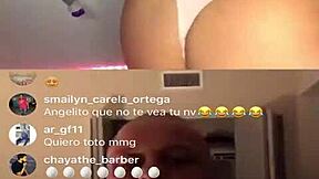 ever wonder what a thick puertorican ass looks like on live insta show pt 1?