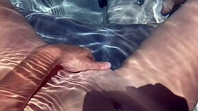 artemisia fingers wet milf pussy hard in jacuzzi pov session