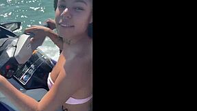 cheat on boyfriend jetski instructor hard cocks me on jetski