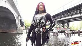 german scout finds sabien demonia for anal sex with huge tits ass