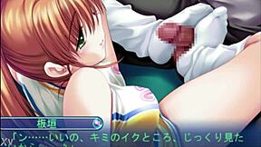 Blond Cheerleader Itagaki's Cute Fetish Moments in Shortmovie 03 Emotional Bliss