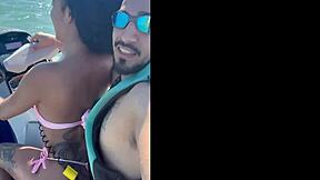 cheat on boyfriend jetski instructor hard cocks me on jetski