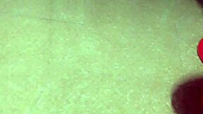 vietnamese hubby rips wife's pants for hot kitchen sex pounding