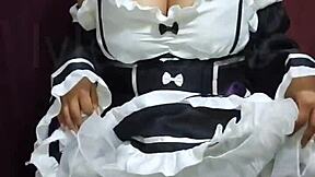 Otaku Con Rem Cosplay Latina Gets Bareback Part 1