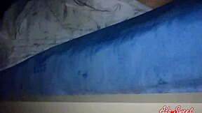 curvy college teen gropes fat natural tits and pussy while roommate sleeps in dorm