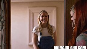 Wanna Join Our Threesome with Petite Babysitter's Tight Ass?