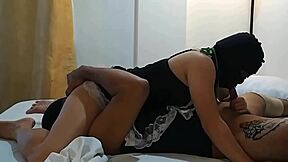 Maleesha63 Eats Petite Asian Roommate's Pussy on Bed During Dorm Roleplay