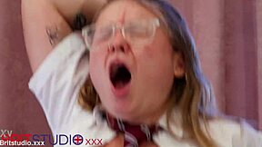 Hot 18YO Student Rae's First Wild Porn Fuck!