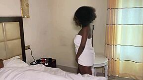 my petite step sis surprised me with her mouth then we got intimate in bed