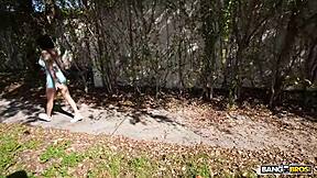 busty blaire johnson finds big cock action right on the bang bus