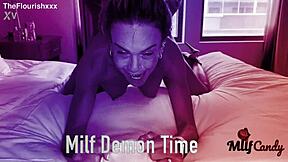 wanna watch insatiable milf karla ride damson jenkins' cock doggystyle?
