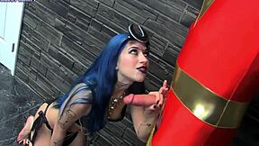 enchantress turns hero shazam into her personal femdom sex slave