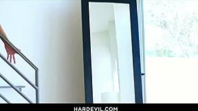 skinny ebony babe alexis tae assfucked hard pov gaping sloppy toys