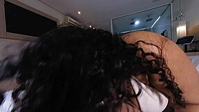 damn that latina bbw slammed her huge ass right on my face