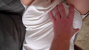 stepsis caught rubbing wet pussy i rip leggings for big ass doggy creampie