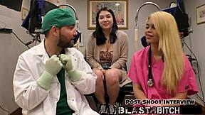 Mina Moon Nurse Blasts Backstage Cum in Hospital POV