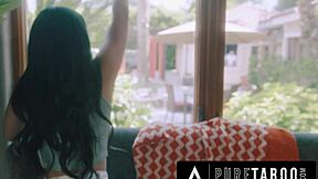 Lulu Chu Caught Masturbating Peeking at Neighbor DILF in Taboo Voyeur Drill