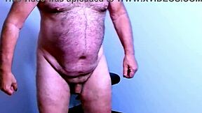 watch agarabas take monster cock assfucking creampie on chair!