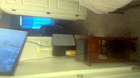 Juicy pregnant milf bends over for intense backshots on big ass