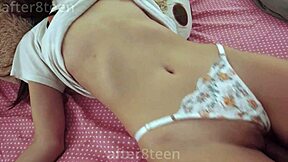 stepdaughter shocked walking in on him in her bed