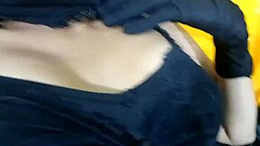 Sexy Muslim Girlfriend Pounds Hard Doggy with College Best Friend