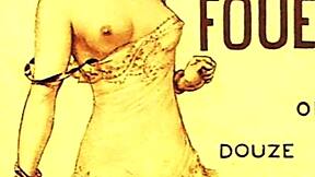 vintage erotic drawings hint at steamy hidden pleasures