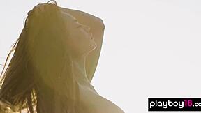 clara stripping naked on boat?