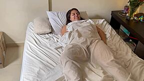 big curvy girls kiss and fuck passionately all afternoon in steamy lesbian couple play