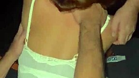 damn this insatiable redhead wife craves gloryhole cuckold pounding