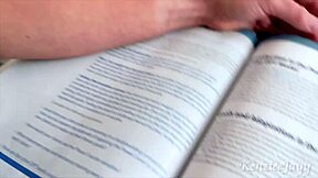 Huge BBC Explodes Cum All Over Glasses During Hard Study Fuck Facial!