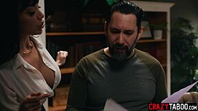 Little Puck fucks principal and milf rough