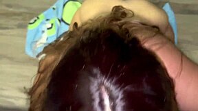 roommate's big ass shakes as she deepthroats my cock swallows rent cum?
