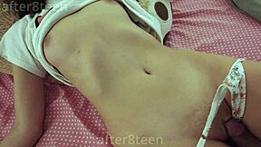 stepdaughter shocked walking in on him in her bed