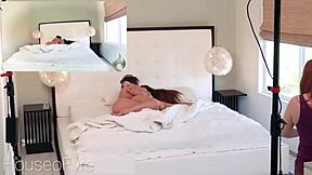 Indica Flower Teases Big Natural Tits And Juicy Ass Backstage