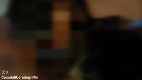 brazilian swingers make cuckold suck comedor's penis in erotic anal group