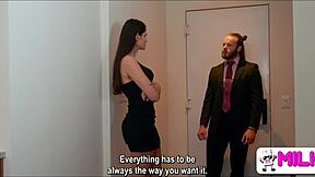 Bitch Wife's Anal Fuck Ends Her Work Rage