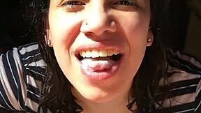 compilation of quickie cumshots with penis swallowing and romantic finishes