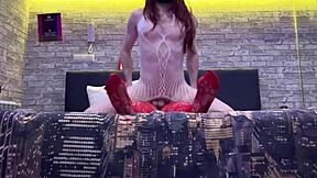 Stepsister Slams Bitch Friend Doggystyle in Hotel