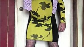 Crossdresser Swallows Pee Craving Yours Instead