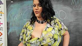 angelina castro teases her big cuban feet clit and natural tits sensually