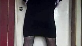 Crossdresser Swallows Pee Craving Yours Instead