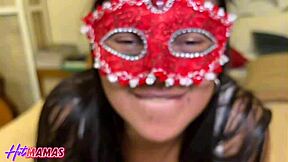 Milf Nana Swallows Bukkake In Double Vaginal Penetration Frenzy