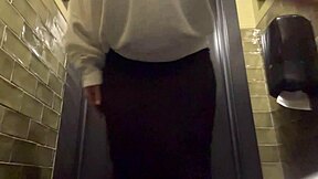 hidden cam catches girl peeing shaved pussy and asshole up close