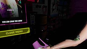 cyberpunk vr garage girl sex game hides what surprises