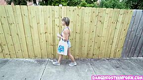 adorable shy teen takes cash for van ride turning into teasing sex adventure part 1