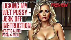 Milf Guides Licking Her Dripping Tight Pussy