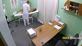 Doctor's tongue revives pussy pulse and nipples